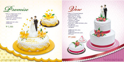 Goldilocks wedding cakes pictures and price