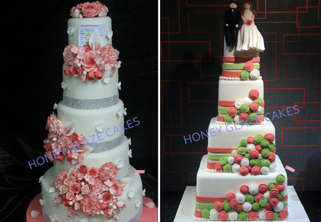 Wedding Cakes By Honey Glaze Cak