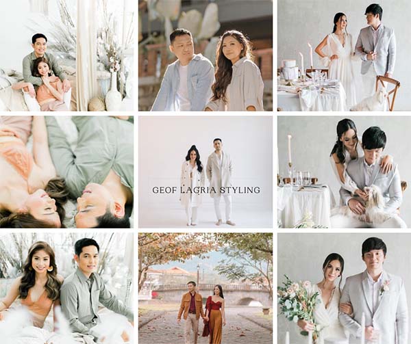 Geof Lagria Styling| Metro Manila Pre-nuptial Photo Shoot Venues | Metro Manila Prenup Shoot Styling | Metro Manila Prenup Photo Video Services | Kasal.com - The Philippine Wedding Planning Guide