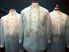 Any groom would surely look dashing in these barongs from Exclusively His.