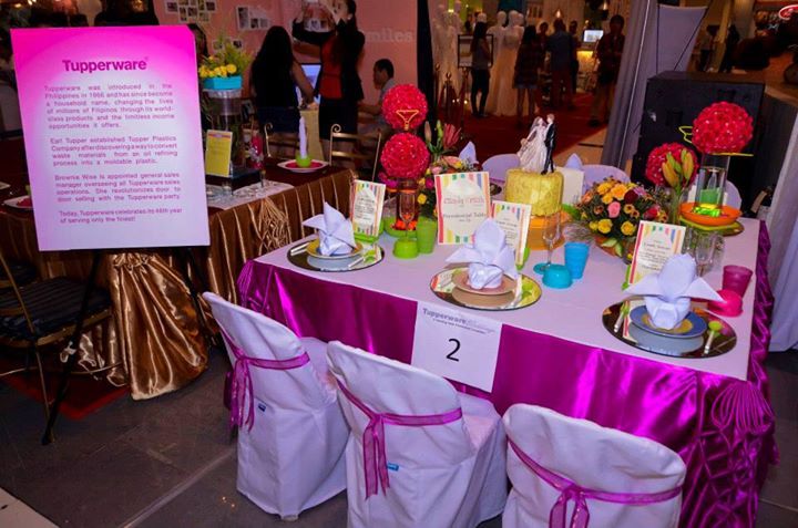 Wedding Table Presentation by Tupperware