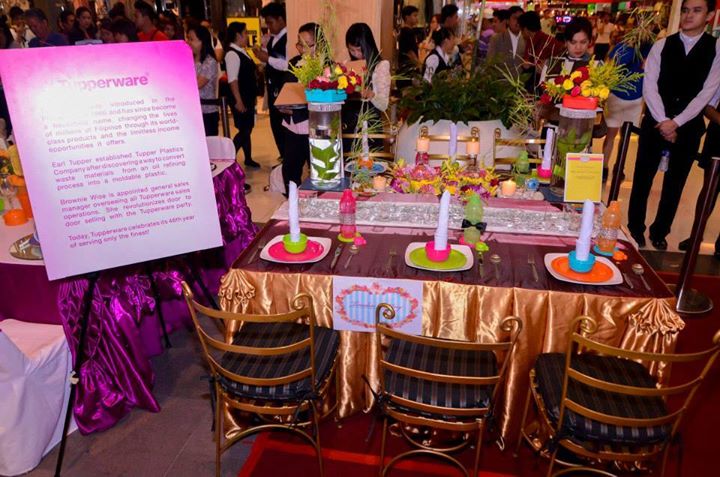 Wedding Table Presentation by Tupperware