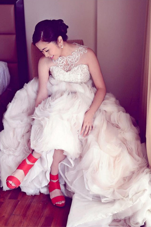 Real Bride Wedding Gown by Mara M. Dizon Style and Fashion