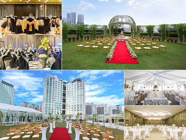 Novotel Manila Araneta Center| Metro Manila Garden Wedding | Metro Manila Garden Wedding Reception Venues | Kasal.com - The Philippine Wedding Planning Guide