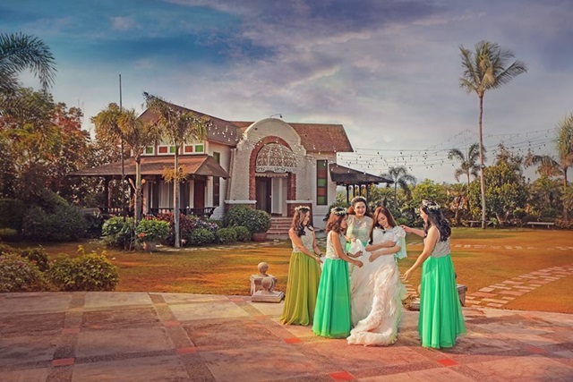 green wedding