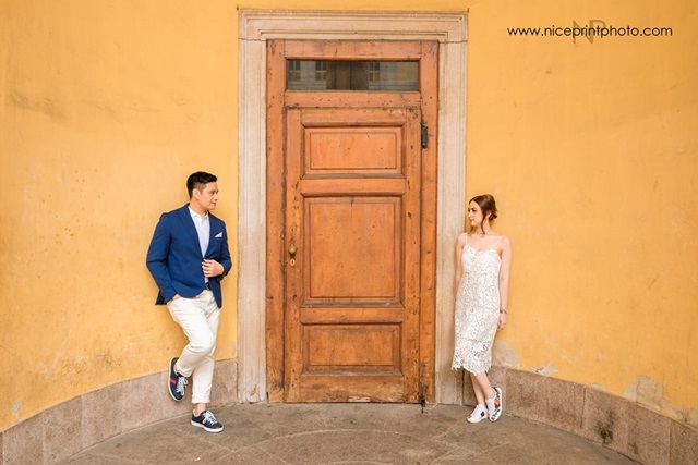 alfred yasmine vargas italy prenup shoot