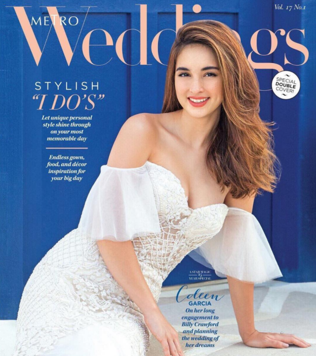 coleen garcia for metro weddings