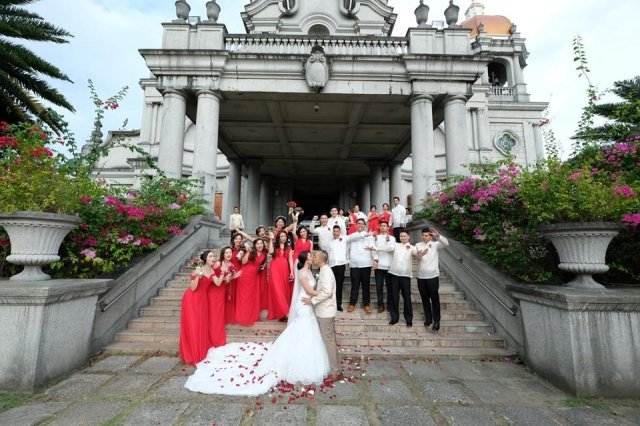 wedz jake red white wedding