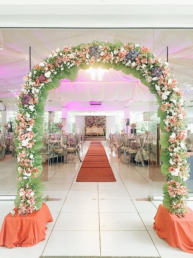 sitio elena floral studded wedding