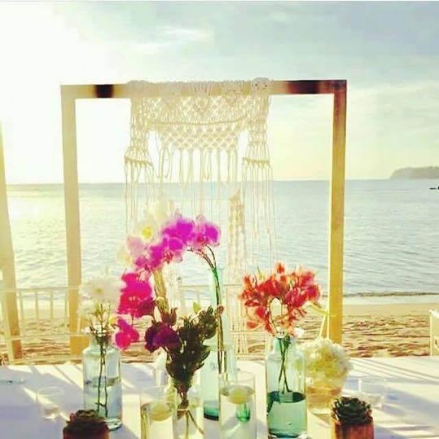 bohemian beach wedding solutions events