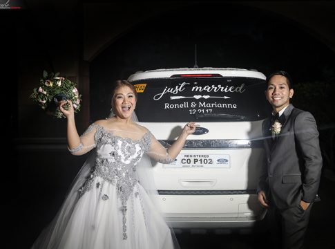 A Fun-Filled Black & White Wedding in Tagaytay ronell marianne tagaytay wedding