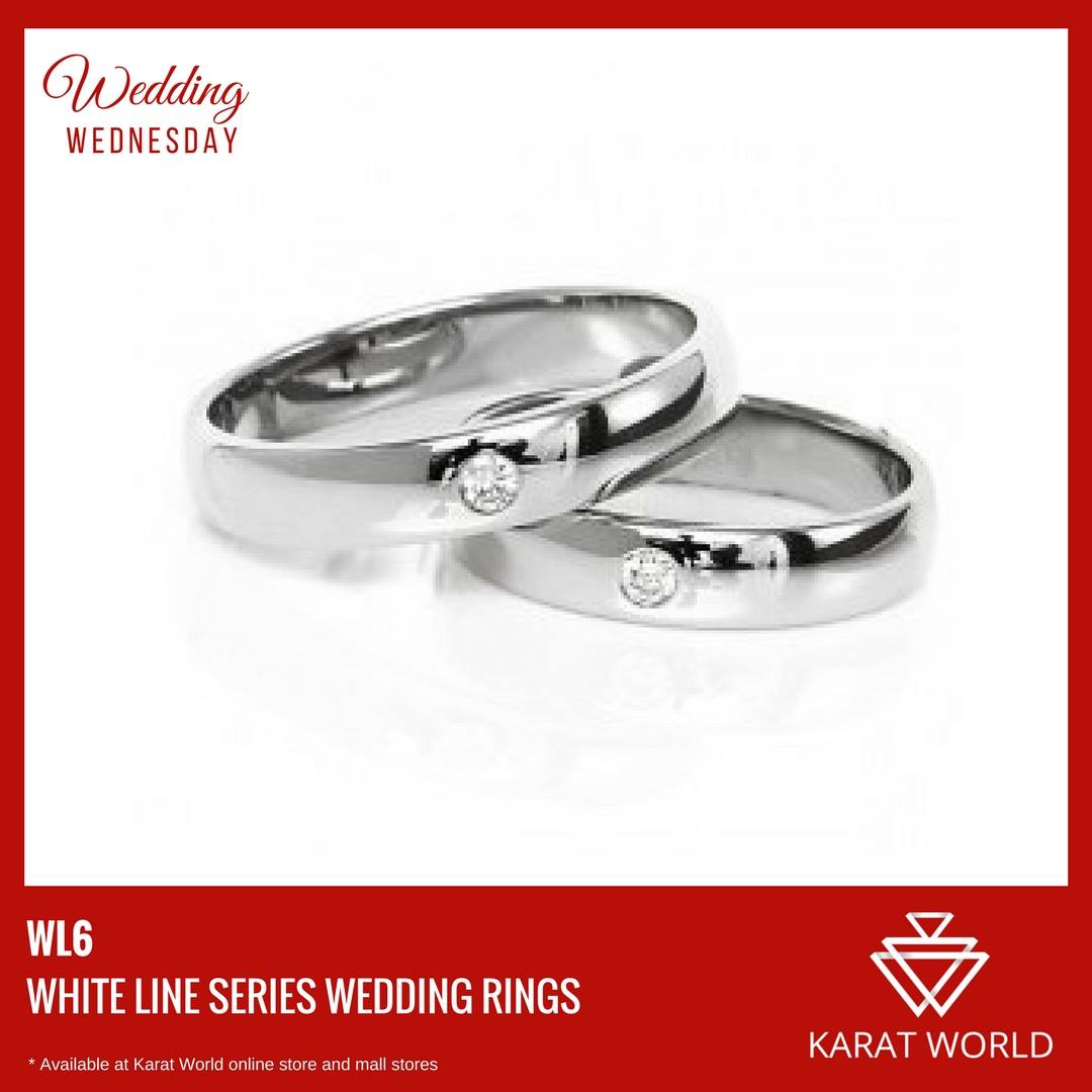 white gold wedding ring karat world