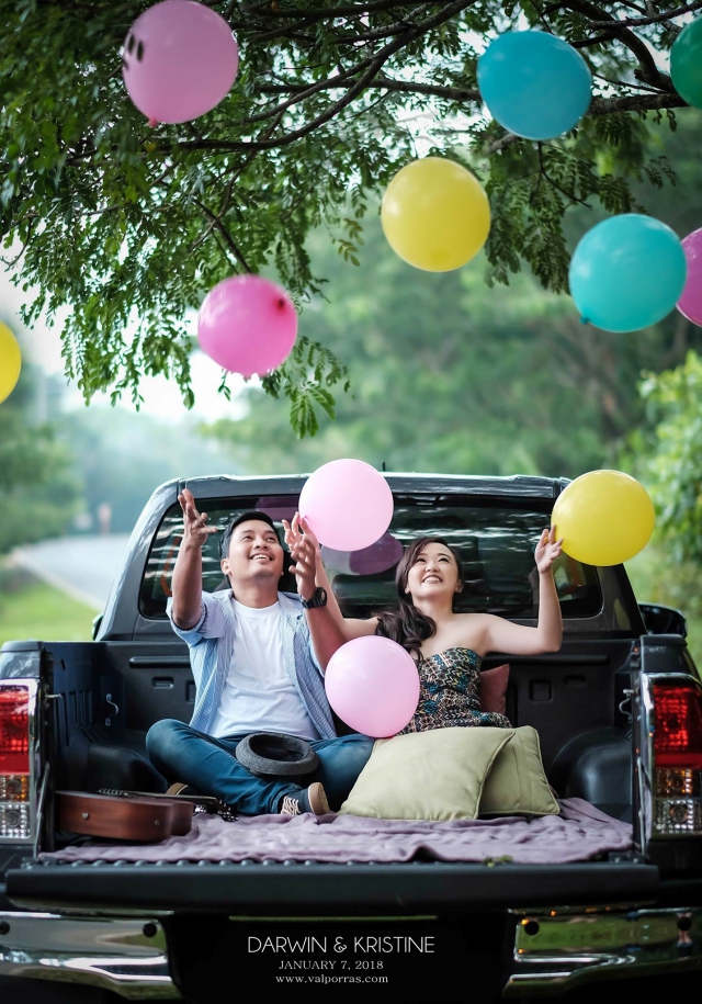 boho road trip prenup exposure photo video