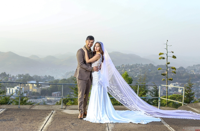 coleen and billy in ethiopia with smart shot studio