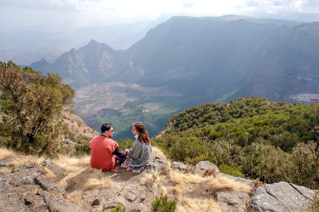 coleen and billy in ethiopia with smart shot studio