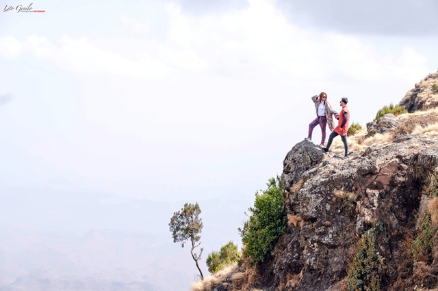 coleen and billy in ethiopia with smart shot studio