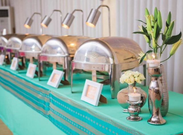 seafoam theme hizons catering