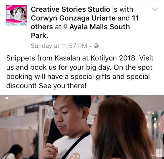 kasalan at kotilyon 2018 alabang