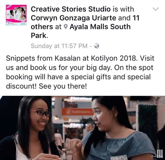 kasalan at kotilyon 2018 alabang