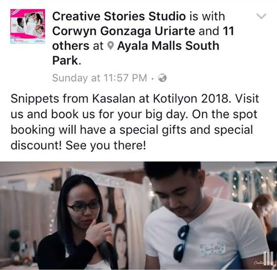 kasalan at kotilyon 2018 alabang