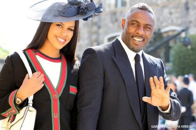 #royalwedding2018 idris elba sabrina dhowre cnn ph