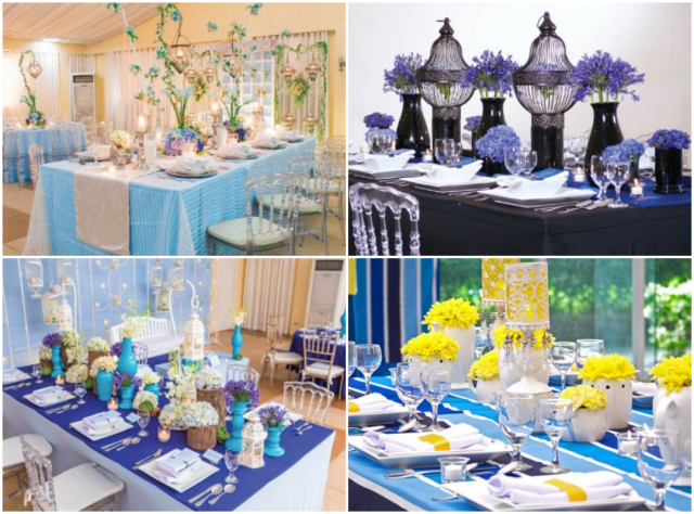 blue wedding themes hizons catering