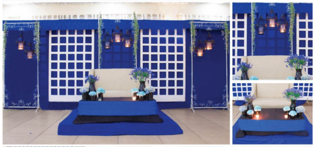 blue wedding themes hizons catering