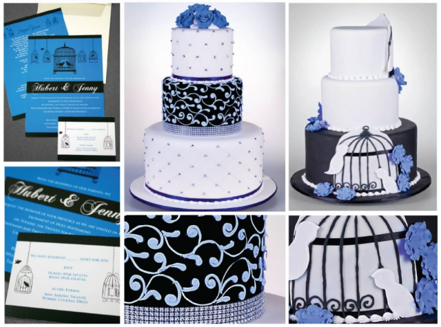 blue wedding themes hizons catering