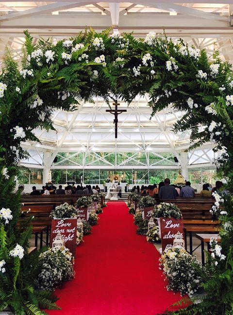 Nikko & Rica's Wedding Ceremony at the Parish of Immaculate heart of Mary, Antipolo