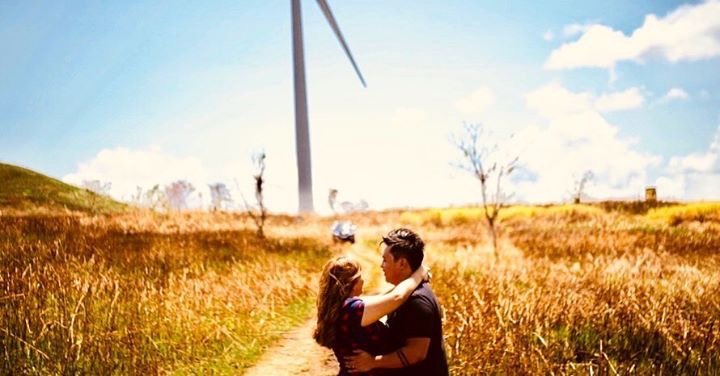 Nikko & Rica's Prenup at the Windmill Farm in Pililla Rizal