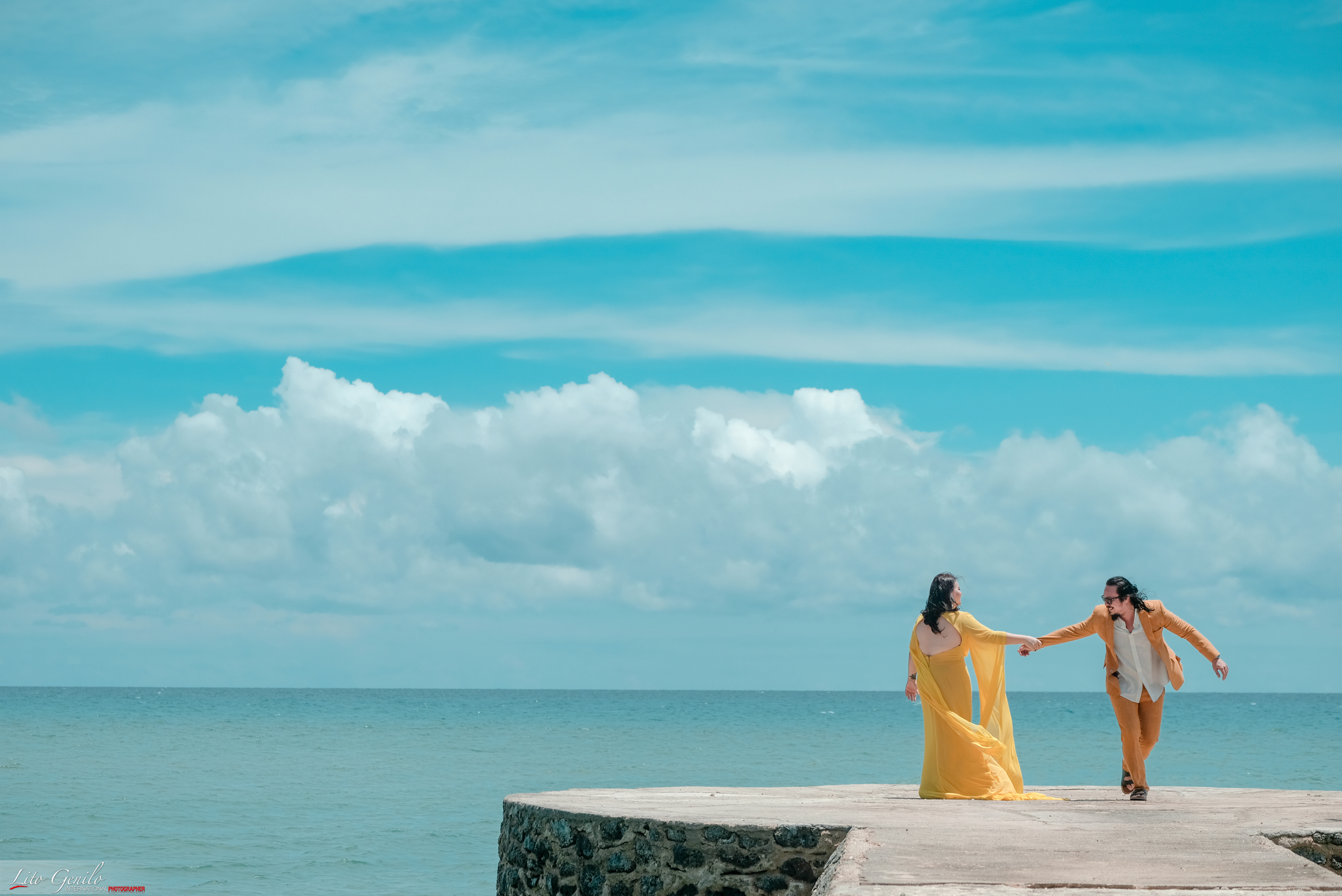 Baron & Jamie's Photoshoot in Cebu, captured by Lito Genilo for #TWLBridalFair2020