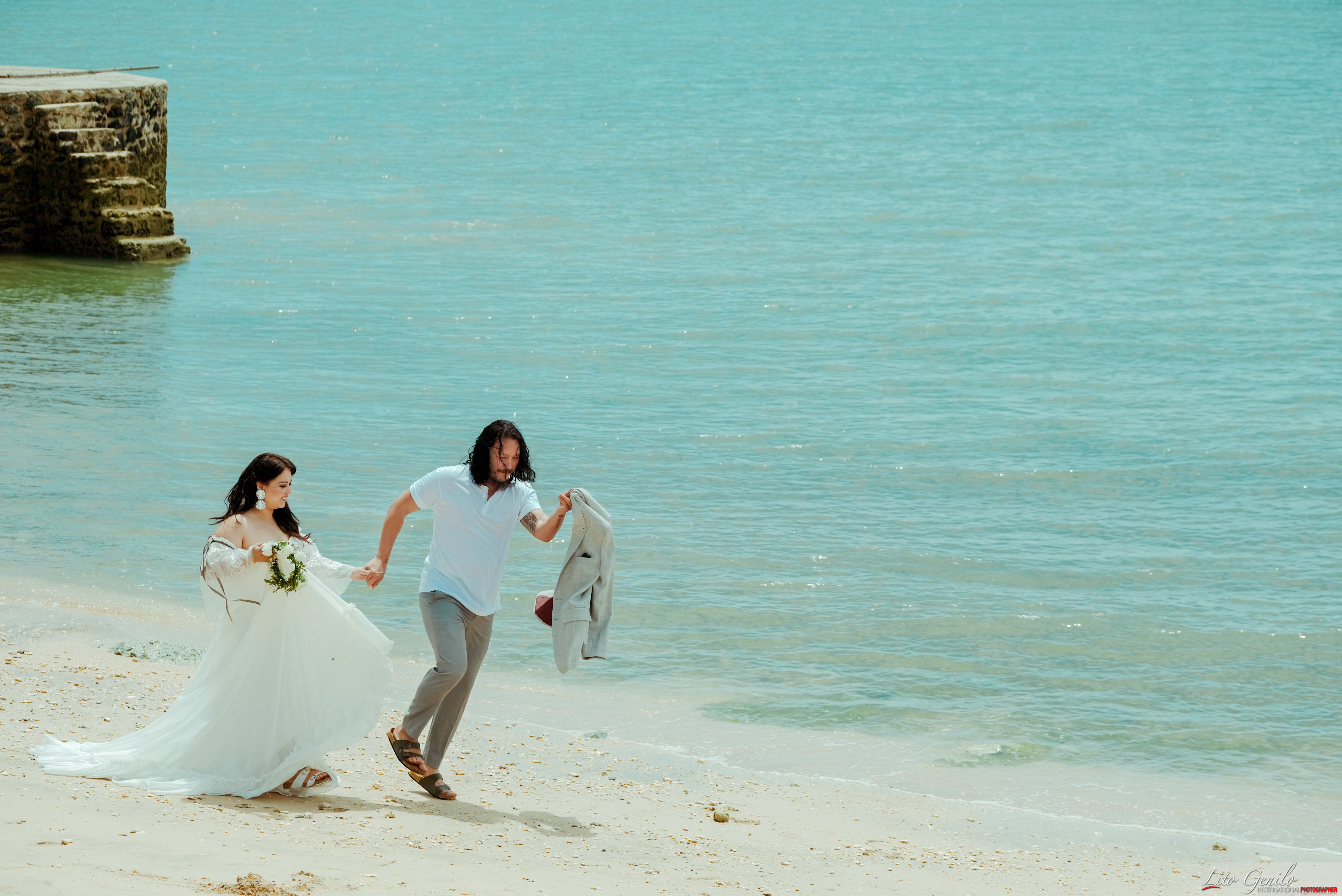 Baron & Jamie's Photoshoot in Cebu, captured by Lito Genilo for #TWLBridalFair2020