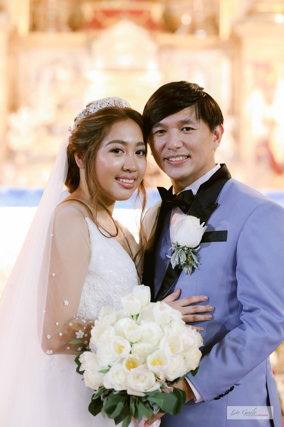 Patrick and Eunice Intimate Wedding in Manila. Captured by Smart Shot Studio. 