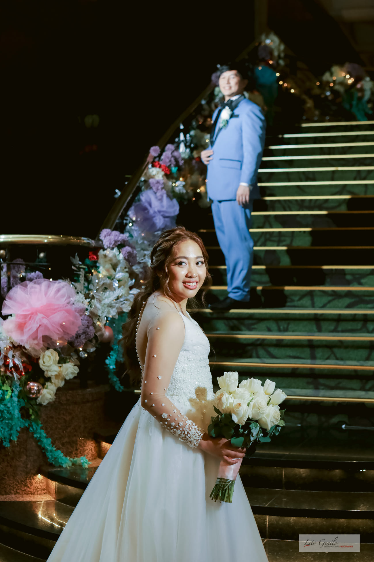 Patrick and Eunice Intimate Wedding in Manila. Captured by Smart Shot Studio.