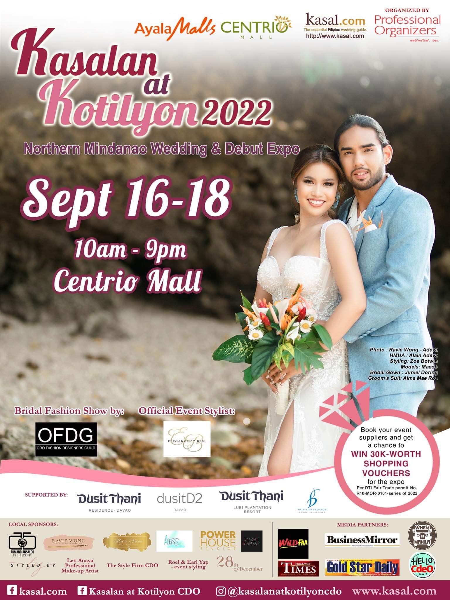 Kasalan at Kotilyon 2022 in Northern Mindanao Wedding & Debut Expo